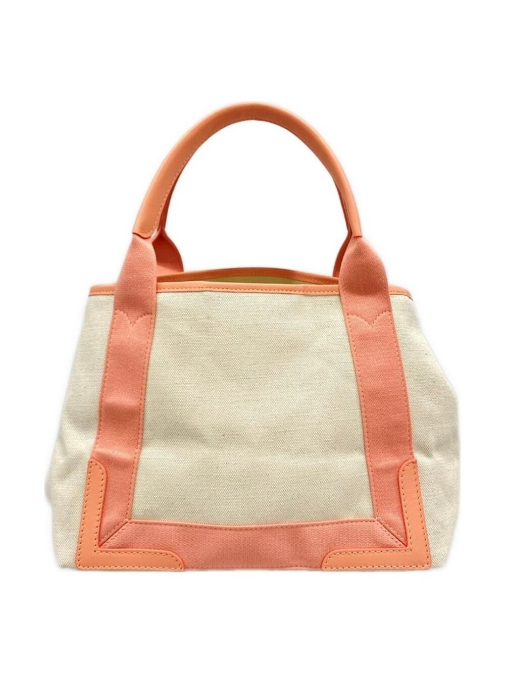 Balenciaga Tote Navy Cabas S Beige Pink Leather - Picture 3 of 13
